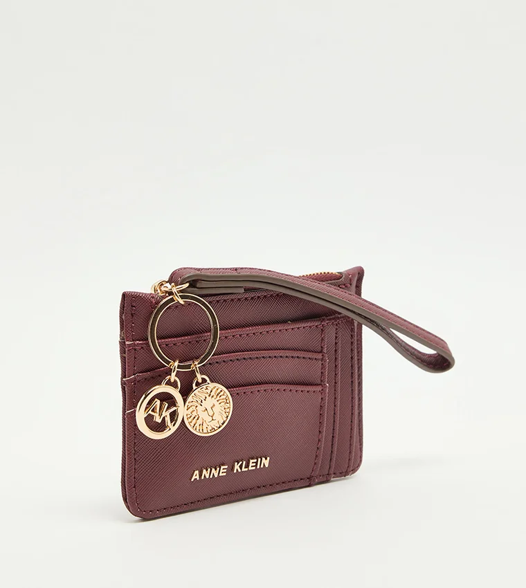 ANNE KLEIN Anne Klein Logo Detail Card Holder